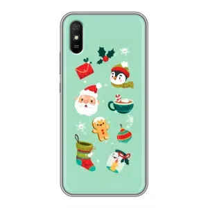 Новогодние Чехлы для Редми 9А (VPrint)