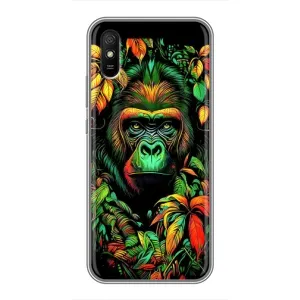 Чехол с принтом «Обезьяна в тропиках» для Xiaomi Redmi 9A