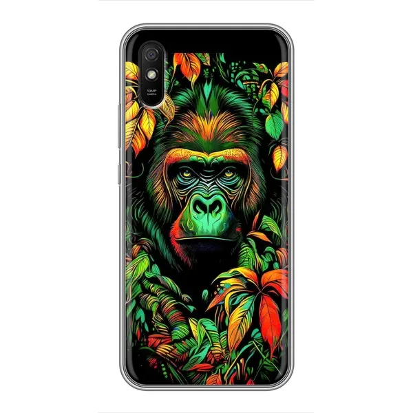 Чехол с принтом «Обезьяна в тропиках» для Xiaomi Redmi 9A Чехол с принтом «Обезьяна в тропиках» для Xiaomi Redmi 9A