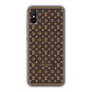 Чехлы Луи Витон для Xiaomi Redmi 9A (AlphaPrint - LOUIS VUITTON) (обои LV)