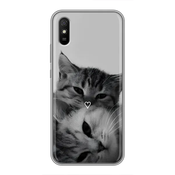 Чохол з принтом «Пара котів» для Xiaomi Redmi 9A Чохол з принтом «Пара котів» для Xiaomi Redmi 9A