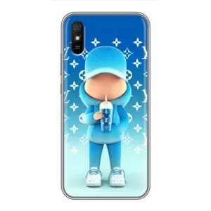 Крутые Чехлы Луи Виттон для Xiaomi Redmi 9A (AlphaPrint) (Парень LV)