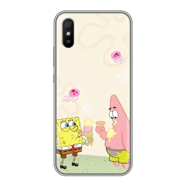 Чохол з принтом «Патрік і Боб» для Xiaomi Redmi 9A Чохол з принтом «Патрік і Боб» для Xiaomi Redmi 9A
