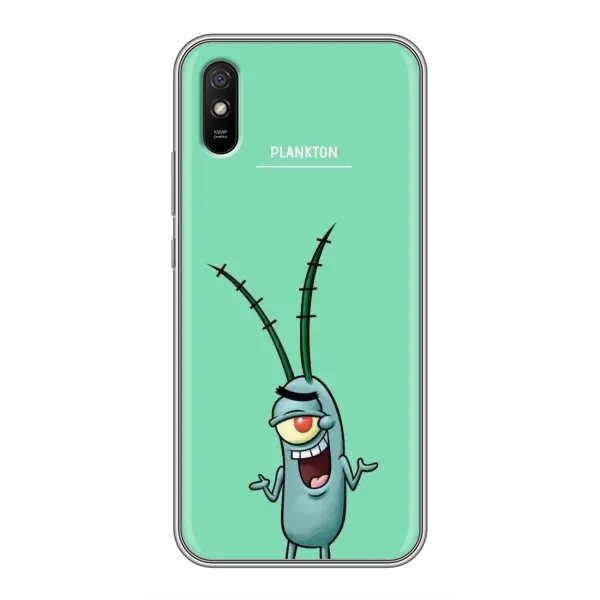 Чохол з принтом «Персонаж Планктон» для Xiaomi Redmi 9A Чохол з принтом «Персонаж Планктон» для Xiaomi Redmi 9A