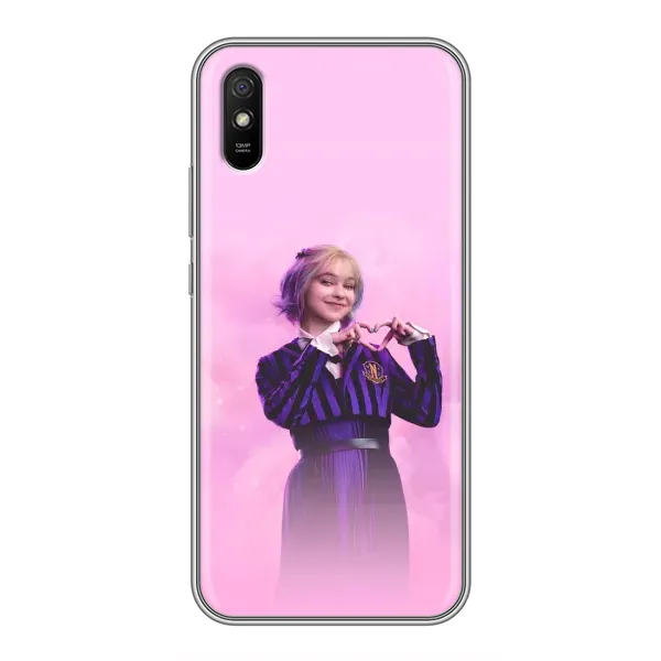 Чехол с принтом «Яркая Энид Уэнздей» для Xiaomi Redmi 9A Чехол с принтом «Яркая Энид Уэнздей» для Xiaomi Redmi 9A