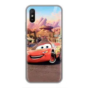 Силиконовый чехол Маквин для Xiaomi Redmi 9A (Радиаторный Спрингс Маквин)