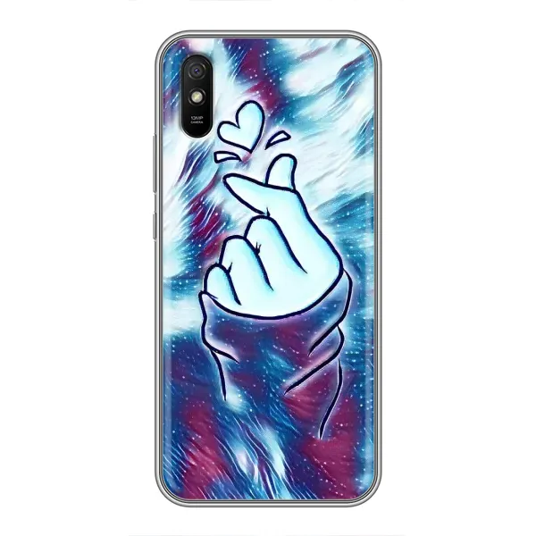 Чохол з принтом «Радужне серце» для Xiaomi Redmi 9A