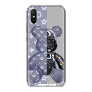 Крутые Чехлы Луи Виттон для Xiaomi Redmi 9A (AlphaPrint) (Робот Мишка)
