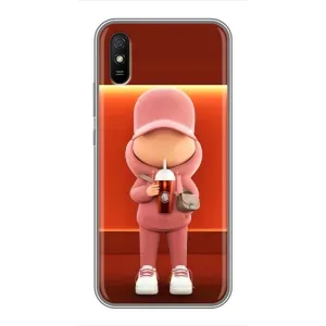 Крутые Чехлы Луи Виттон для Xiaomi Redmi 9A (AlphaPrint) (С Кофе)