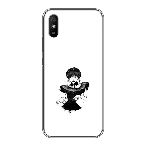 Чехол с принтом «танец Уэнздей» для Xiaomi Redmi 9A Чехол с принтом «танец Уэнздей» для Xiaomi Redmi 9A