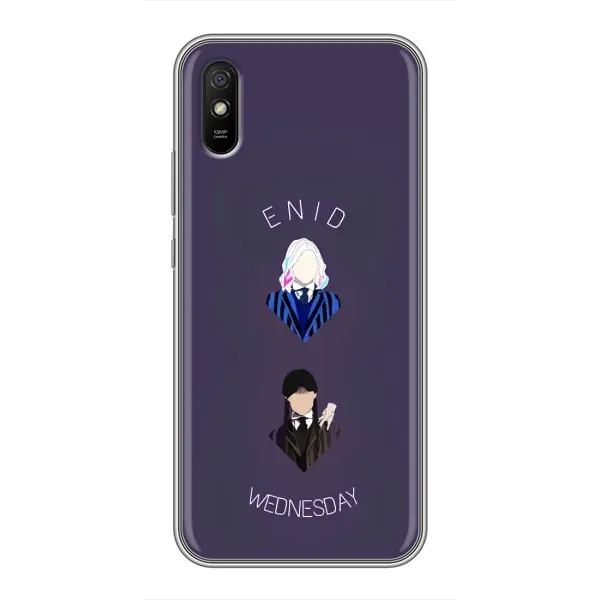 Чехол с принтом «Уэнздей и подруга» для Xiaomi Redmi 9A Чехол с принтом «Уэнздей и подруга» для Xiaomi Redmi 9A