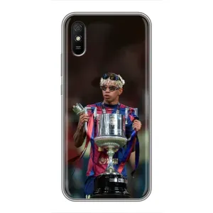 Чохол з футболістом Ламін Ямаль Xiaomi Redmi 9A (Ямаль з кубком)
