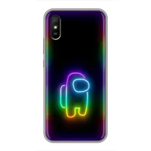 Чехол Амонг Ас для Xiaomi Redmi 9A (AlphaPrint) (Яркий скин)