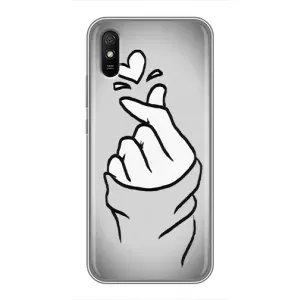 Чохол з принтом «Значок Love» для Xiaomi Redmi 9A