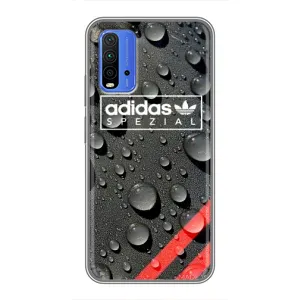 Чехлы Адидас для Xiaomi Redmi 9T (AlphaPrint) (Адидас принт)