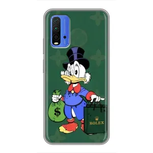 Чехлы для Xiaomi Redmi 9T - Скрудж МакДак Louis Vuitton (PREMIUMPrint) (Богатая Утка)