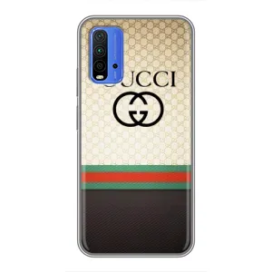 Чехлы ГУЧЧИ для Редми 9Т (AlphaPrint) (GUCCI стиль)