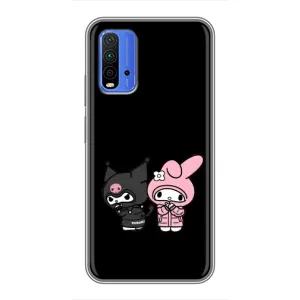 Чехол с кроликом Куроми на Xiaomi Redmi 9T (Куроми и Мелоди)