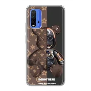 Крутые Чехлы Луи Виттон для Xiaomi Redmi 9T (AlphaPrint) (Медведь Луи Витон)