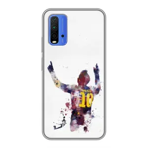 Чохли Мессі для Xiaomi Redmi 9T (AlphaPrint) (Messi Barca)