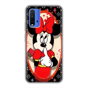 Чехол Disney Mouse Xiaomi Redmi 9T (PREMIUMPrint) (Минни Маус ЛВ)