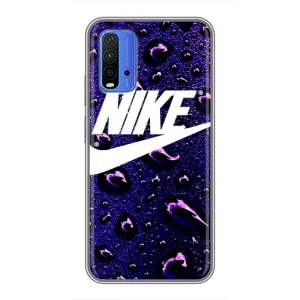 Чехол для Xiaomi Redmi 9T - с принтом Найк (AlphaPrint) (Найк принт)