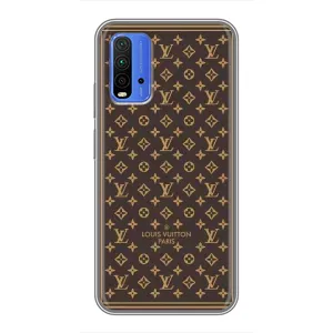 Чехлы Луи Витон для Xiaomi Redmi 9T (AlphaPrint - LOUIS VUITTON) (обои LV)