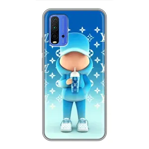 Крутые Чехлы Луи Виттон для Xiaomi Redmi 9T (AlphaPrint) (Парень LV)