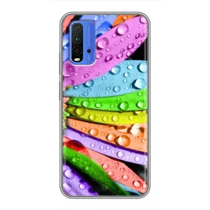 Чехлы (ART) Цветы на Xiaomi Redmi 9T (VPrint) (Семицветик)