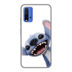 Чехол с принтом Стич на Xiaomi Redmi 9T (Стич)