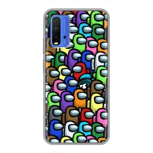 Чехол Амонг Ас для Xiaomi Redmi 9T (AlphaPrint) (Убит)