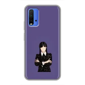 Чохли Венсдей на Xiaomi Redmi 9T Уенсдей (AlphaPrint)