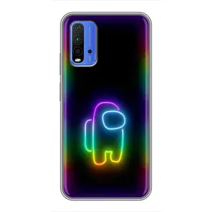 Чехол Амонг Ас для Xiaomi Redmi 9T (AlphaPrint) (Яркий скин)
