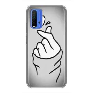 Чехол с принтом «Значок Love» для Xiaomi Redmi 9T
