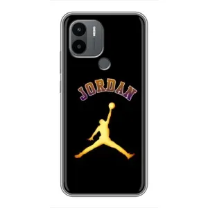 Чехлы для Xiaomi Redmi A1 Plus - с картинкой JORDAN (AlphaPrint) (Jordan Gold)