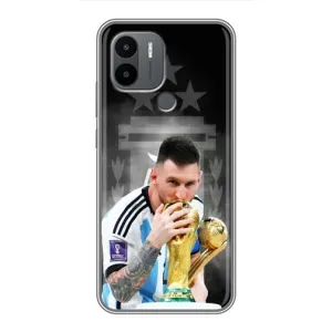 Чохли для Xiaomi Redmi A1 Plus (Leo чемпіон) (AlphaPrint) (Мессі Чемпіон)