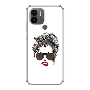 Чехлы Луи Витон для Xiaomi Redmi A1 Plus (AlphaPrint - LOUIS VUITTON) (стильная с луи витон)