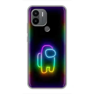 Чехол Амонг Ас для Xiaomi Redmi A1 Plus (AlphaPrint) (Яркий скин)