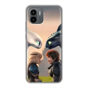 Чохол як приборкати дракона на Xiaomi Redmi A1 (Гикавка і Астрід)