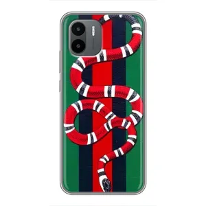 Чехлы ГУЧЧИ для Редми А1 (AlphaPrint) (Gucci змия)