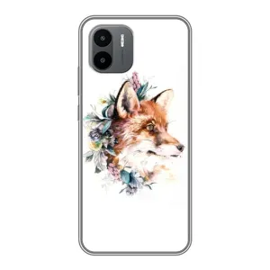 Чехол с принтом «Лисичка в цветочках» для Xiaomi Redmi A1
