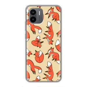 Чехол с принтом «Лисички» для Xiaomi Redmi A1