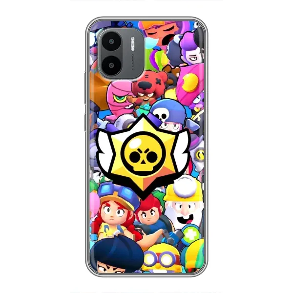 Чехол с принтом «Лого Brawl Stars» для Xiaomi Redmi A1 Чехол с принтом «Лого Brawl Stars» для Xiaomi Redmi A1