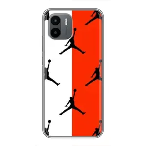 Чехлы для Xiaomi Redmi A1 - с картинкой JORDAN (AlphaPrint) (Лого Джордан)