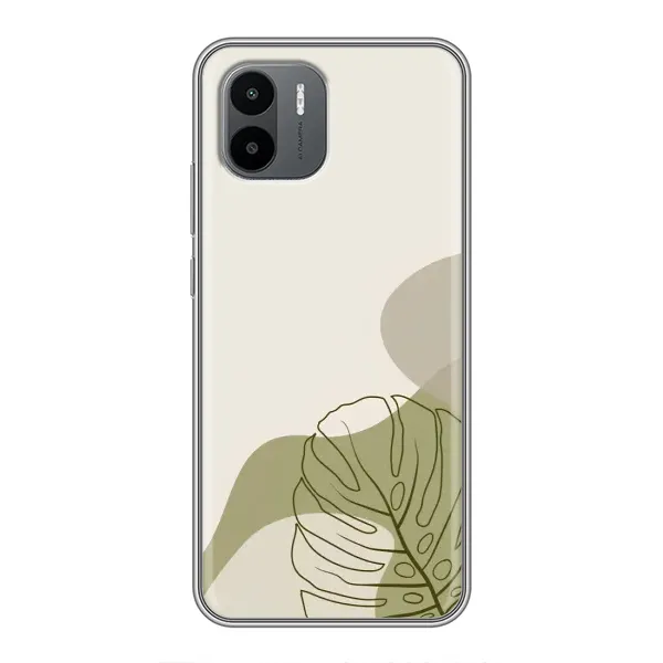 Чохол з принтом «Зелена монстера дизайн» для Xiaomi Redmi A1