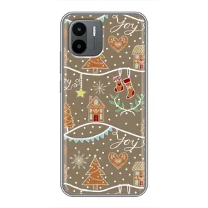 Новогодние, Праздничные Чехлы для Xiaomi Redmi A1 - 2024 год (Новогодние пряники)