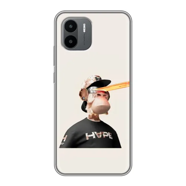 Чохол з принтом «мавпа NFT в окулярах» для Xiaomi Redmi A1