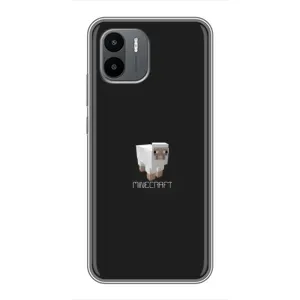 Чохол Майнкрафт на Xiaomi Redmi A1 (AlphaPrint) Minecraft (Овечка Майнкрафт)