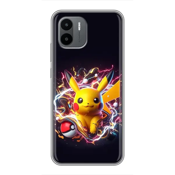 Чохол з принтом «Пікачу з м'ячем» для Xiaomi Redmi A1 Чохол з принтом «Пікачу з м'ячем» для Xiaomi Redmi A1