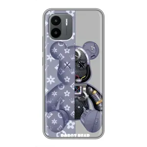 Крутые Чехлы Луи Виттон для Xiaomi Redmi A1 (AlphaPrint) (Робот Мишка)